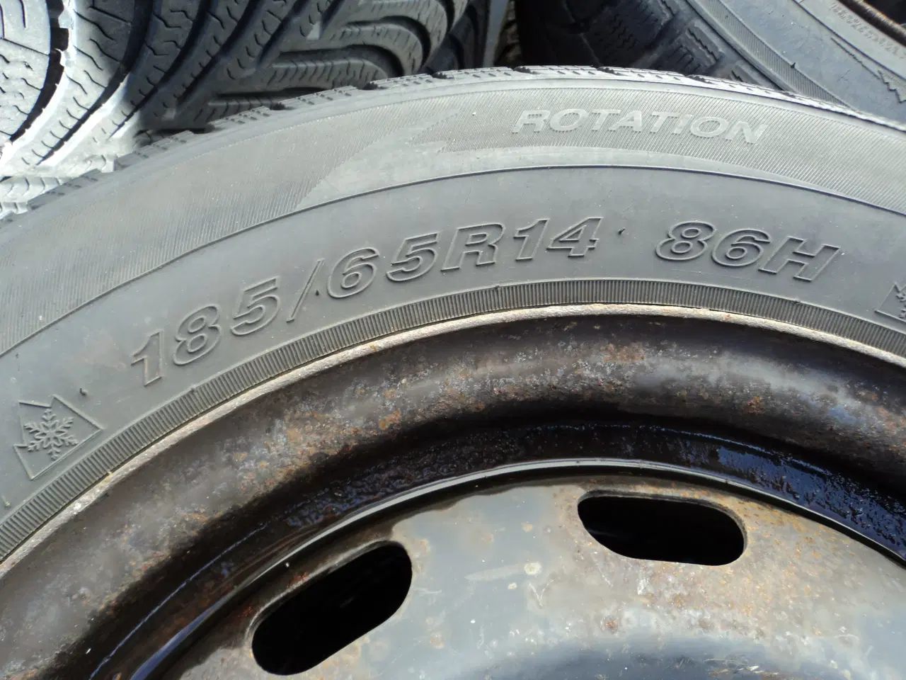 Billede 3 - 4 stk. 14" vinterdæk 