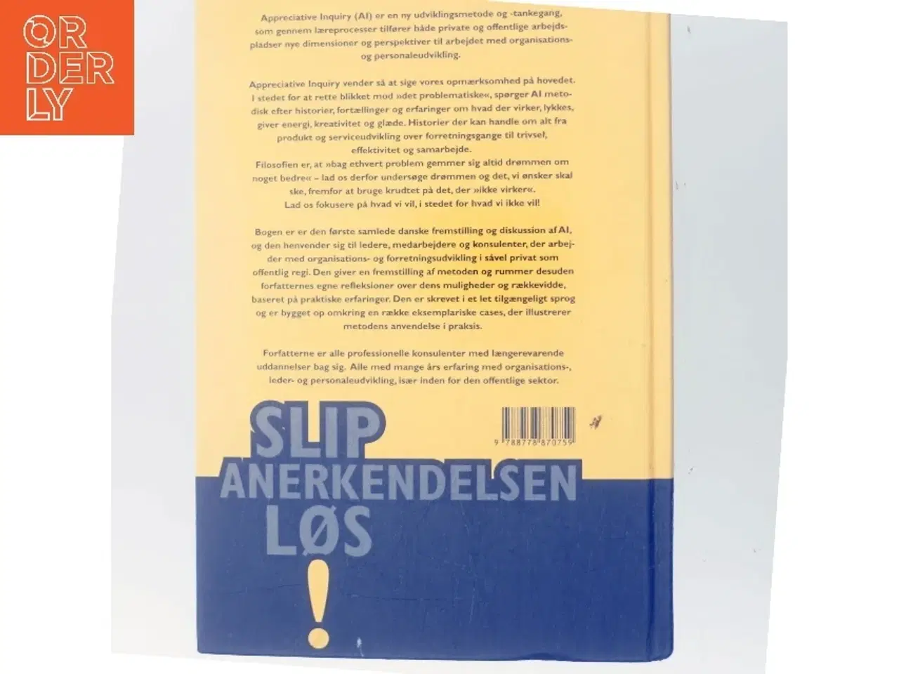 Billede 3 - Slip anerkendelsen løs! : appreciative inquiry i organisationsudvikling af Mads Ole Dall (Bog)