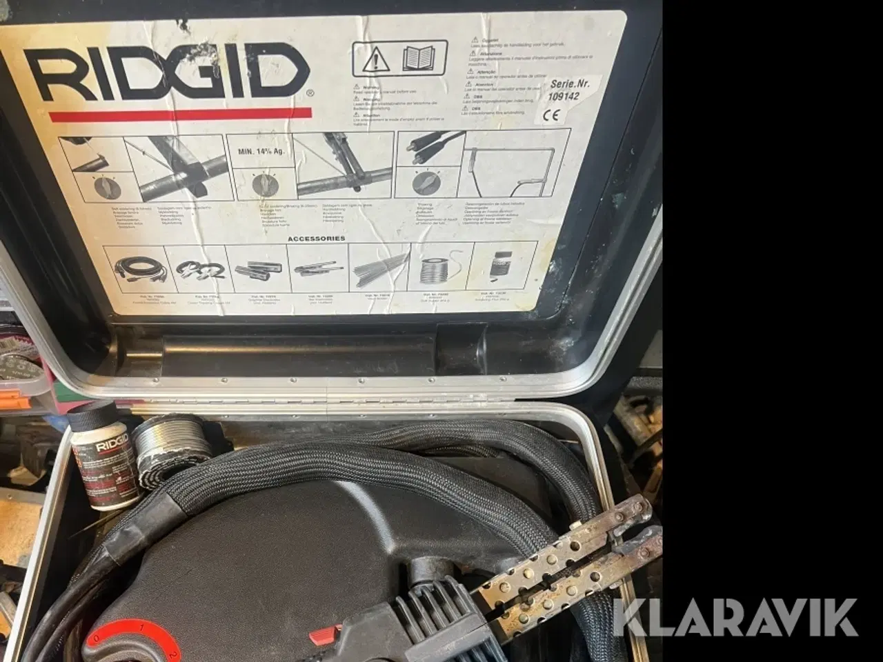 Billede 1 - Loddestation Ridgid Compact