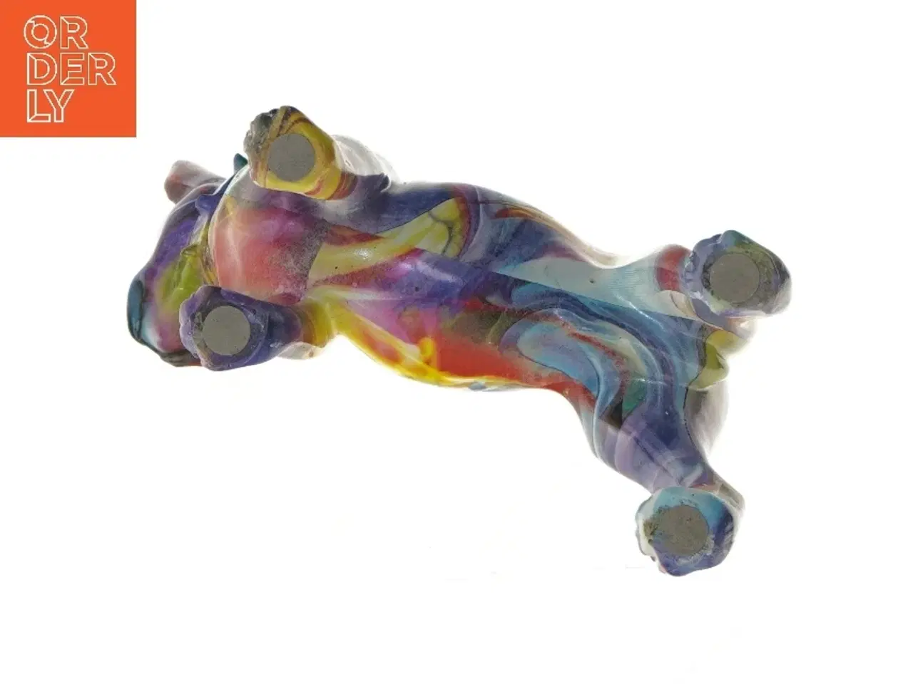 Billede 4 - Dekorativ bulldogfigur (str. 22x19x11 cm)