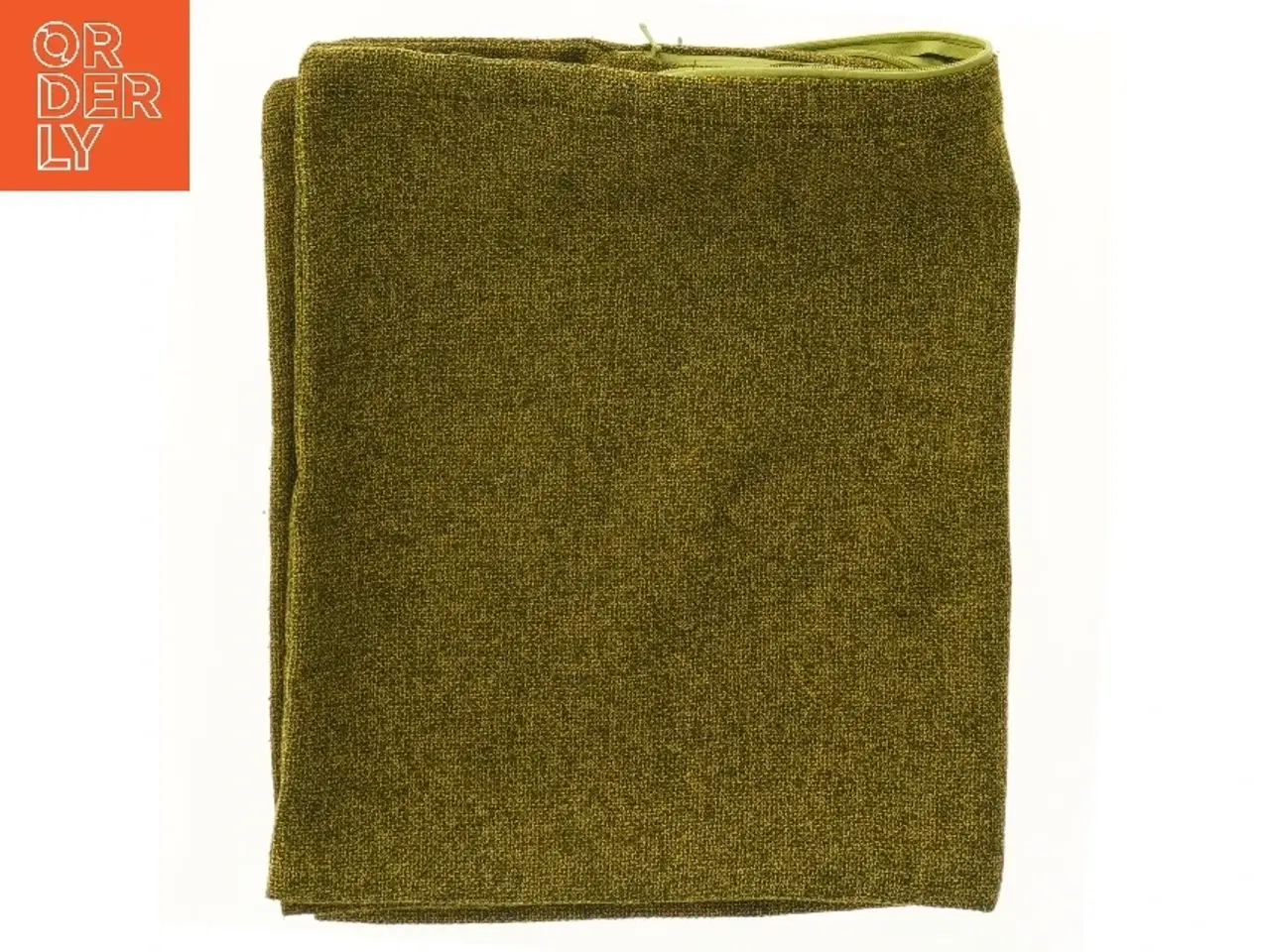 Billede 3 - Oliven-grønne pudebetræk (str. 57x33 cm)