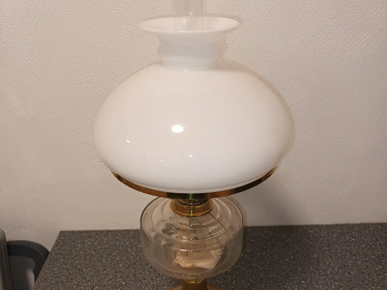 Billede 1 - Messing lampe 