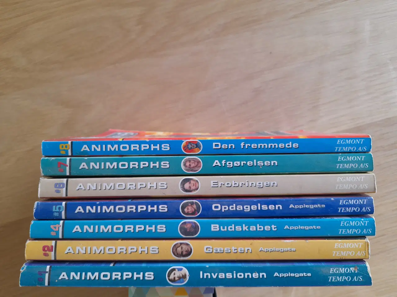 Billede 4 - Animorphs bøger.