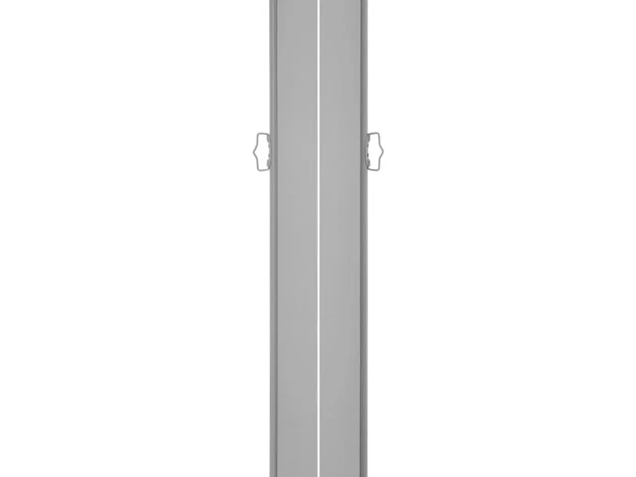 Billede 6 - Sammenrullelig sidemarkise 140 x 600 cm sort