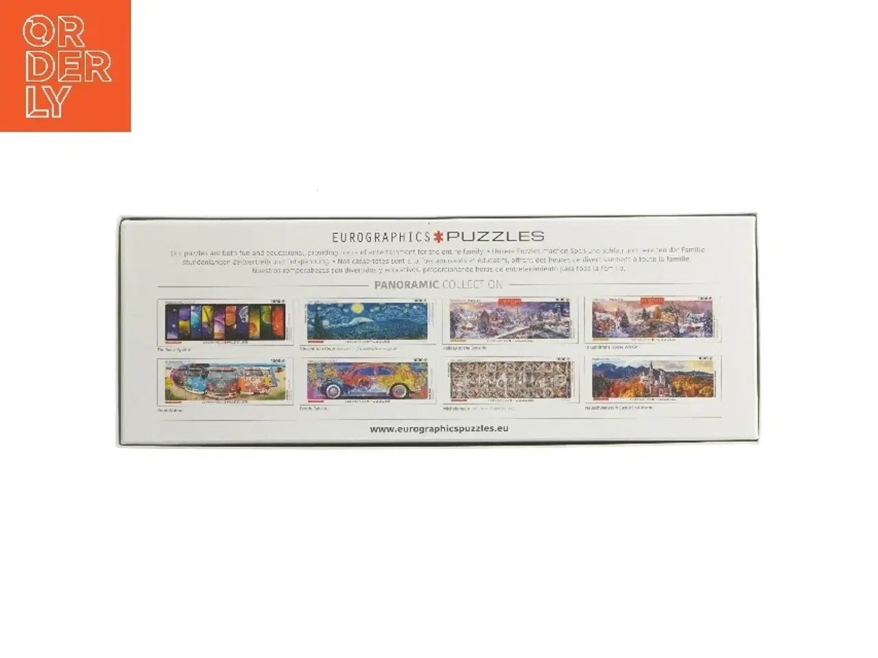 Billede 2 - Eurographics panoramisk puslespil fra Eurographics (str. 1000 brikker cm)