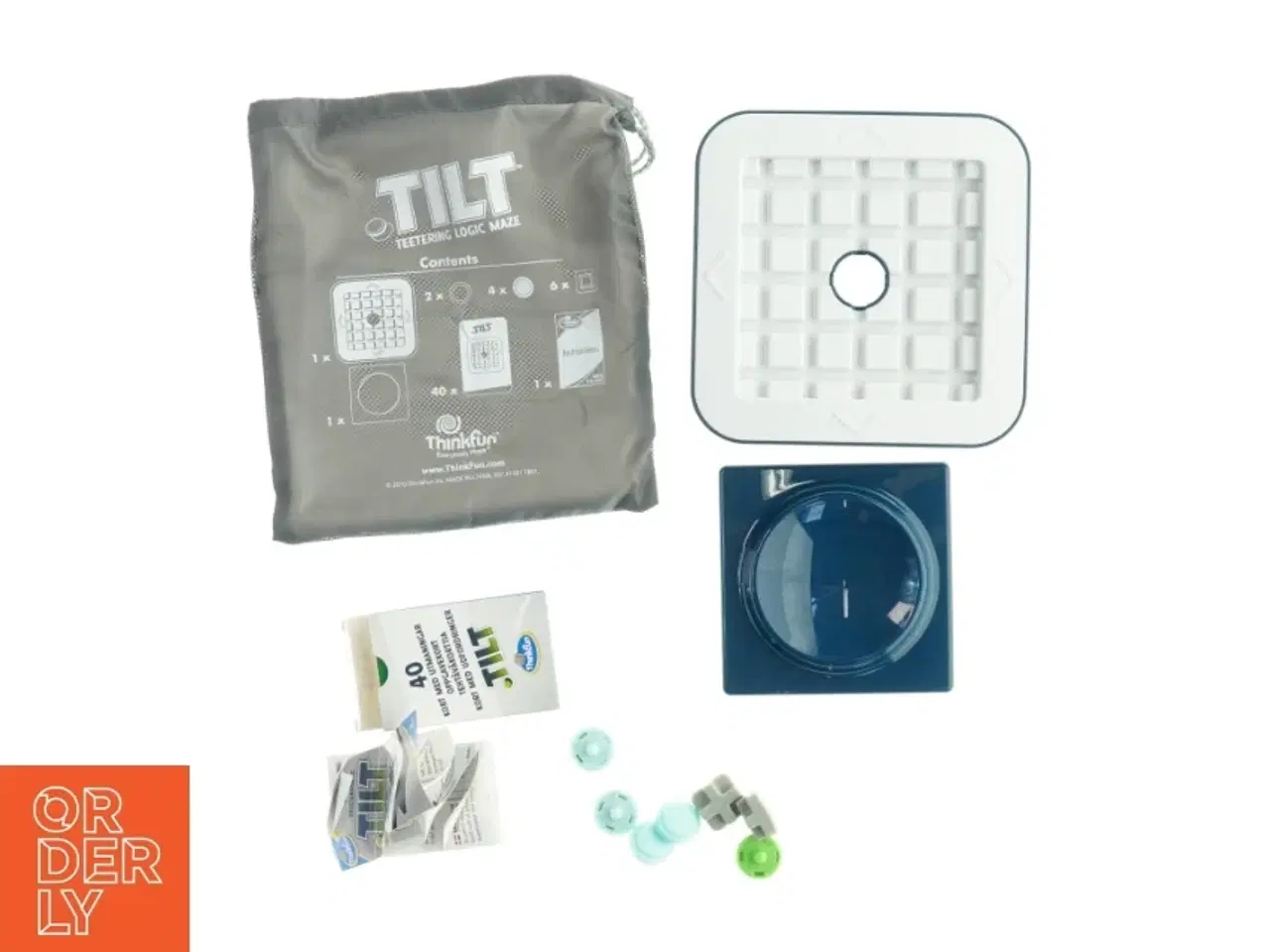 Billede 4 - TILT Logiklabyrint (brætspil) fra Thinkfun (str. 17 x 17 cm)