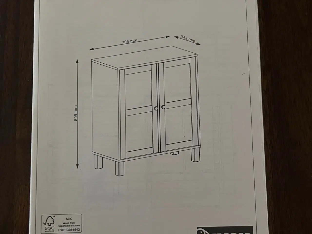 Billede 10 - JYSK Cabinet with doors