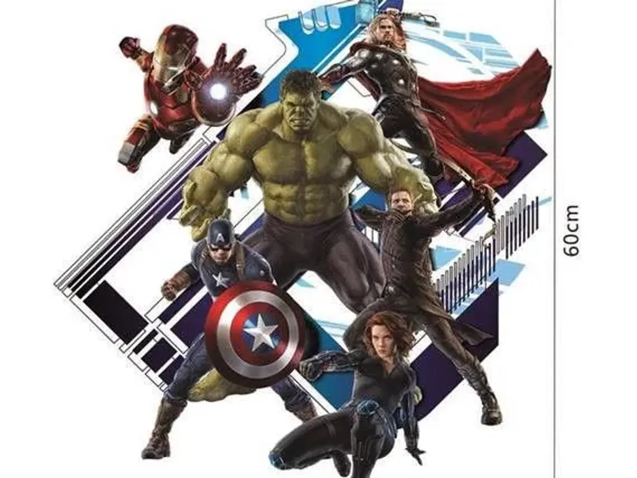 Billede 1 - Wallstickers med Avengers wallstickers 