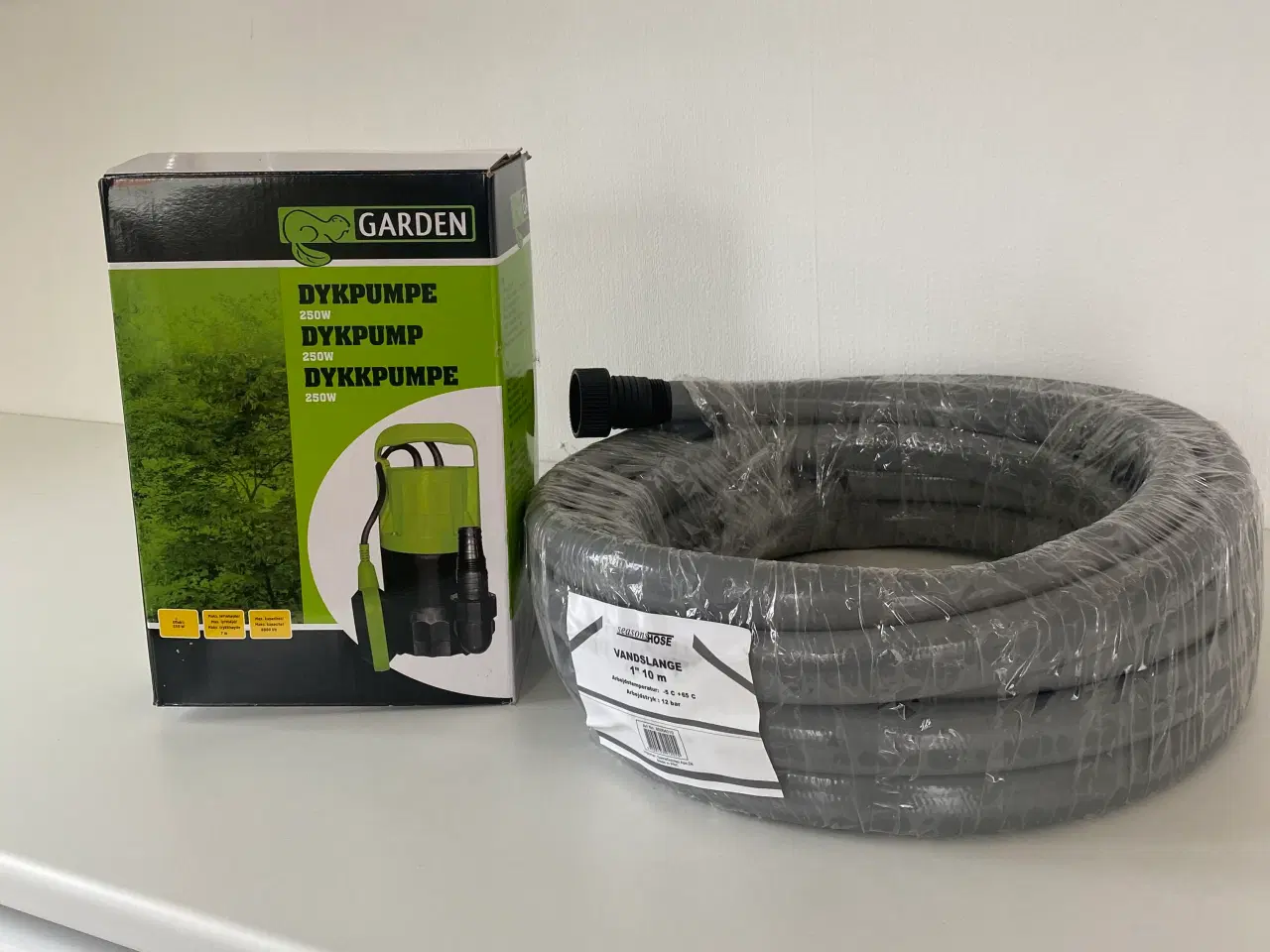 Billede 2 - Dykpumpe 250 W inkl. 10 m slange 