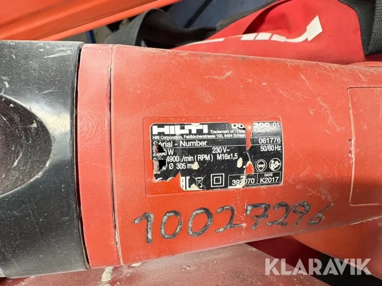 Billede 9 - Kapsav / betonsav Hilti DCH 300