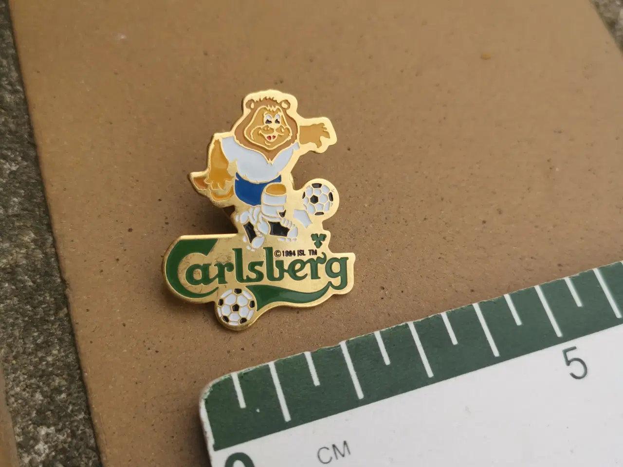 Billede 1 - Carlsberg Fodbold Pin fra 1994