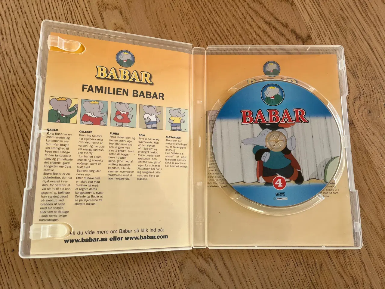 Billede 3 - Babar dvd’er