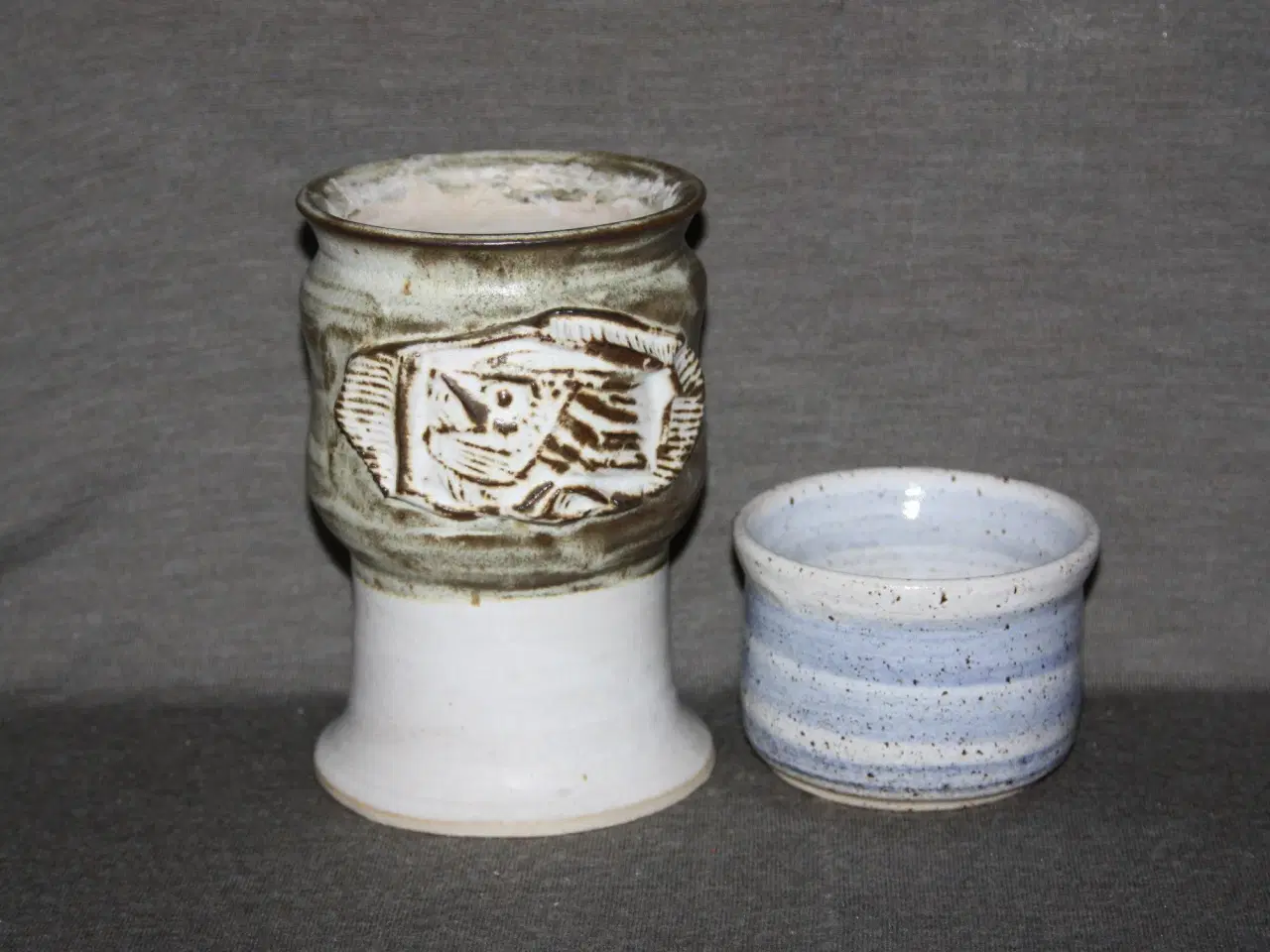 Billede 1 - Christina Præstgaard keramik vase 16,5 cm 