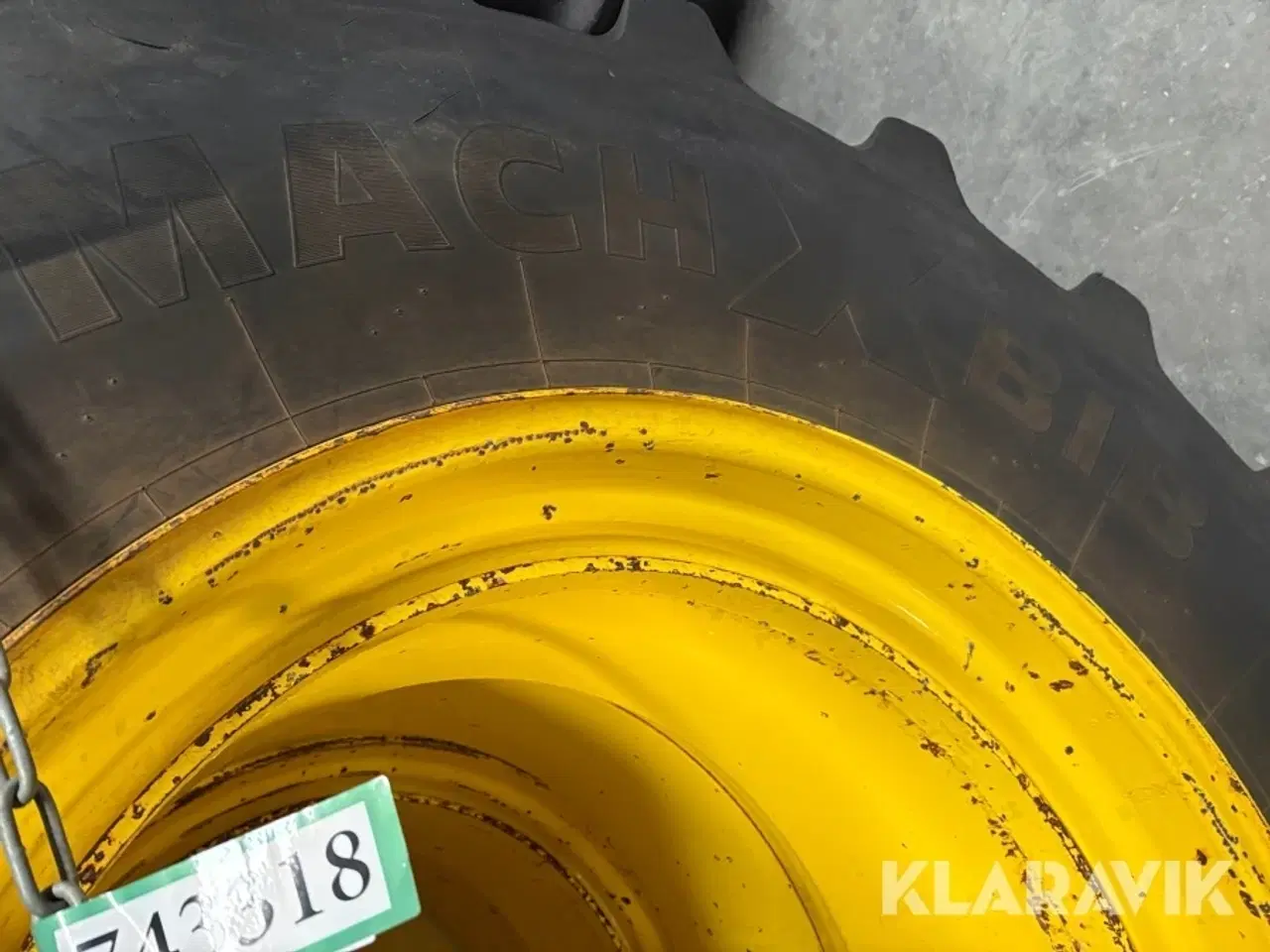 Billede 6 - Tvillingehjul Michelin MachXBib 2 styk + låse