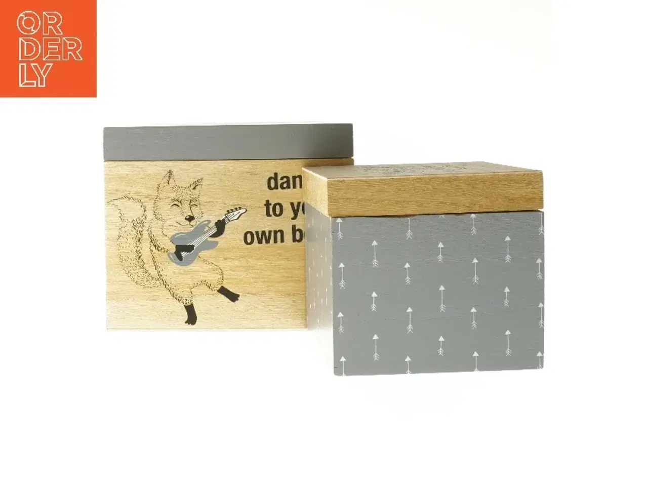 Billede 1 - Opbevaringskasser fra Bloomingville (str. 13x12 & 18x15 cm)