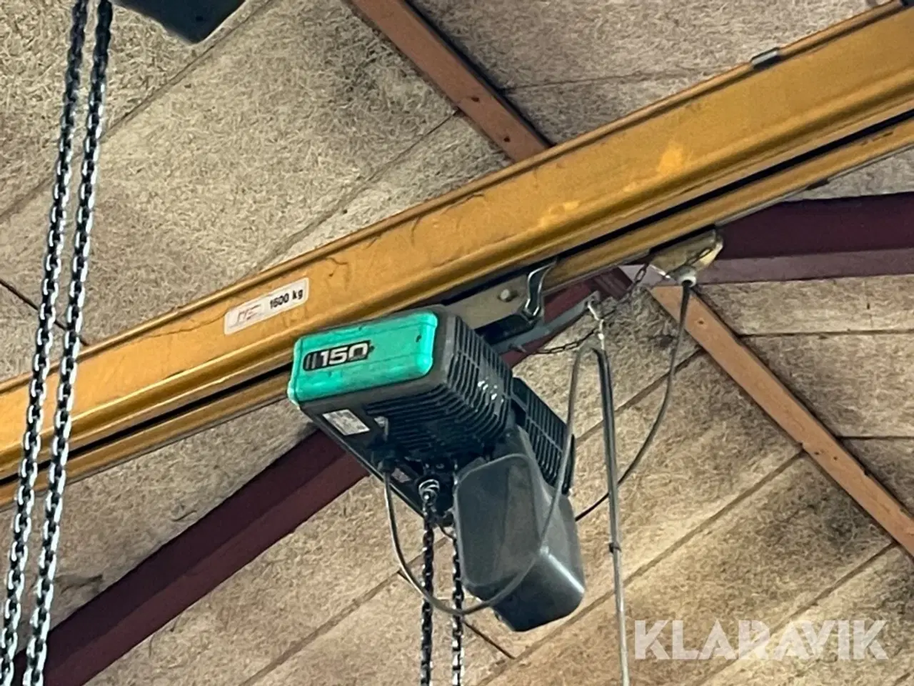 Billede 3 - Dobbel traverskran Verlinde VL10 1600 kg