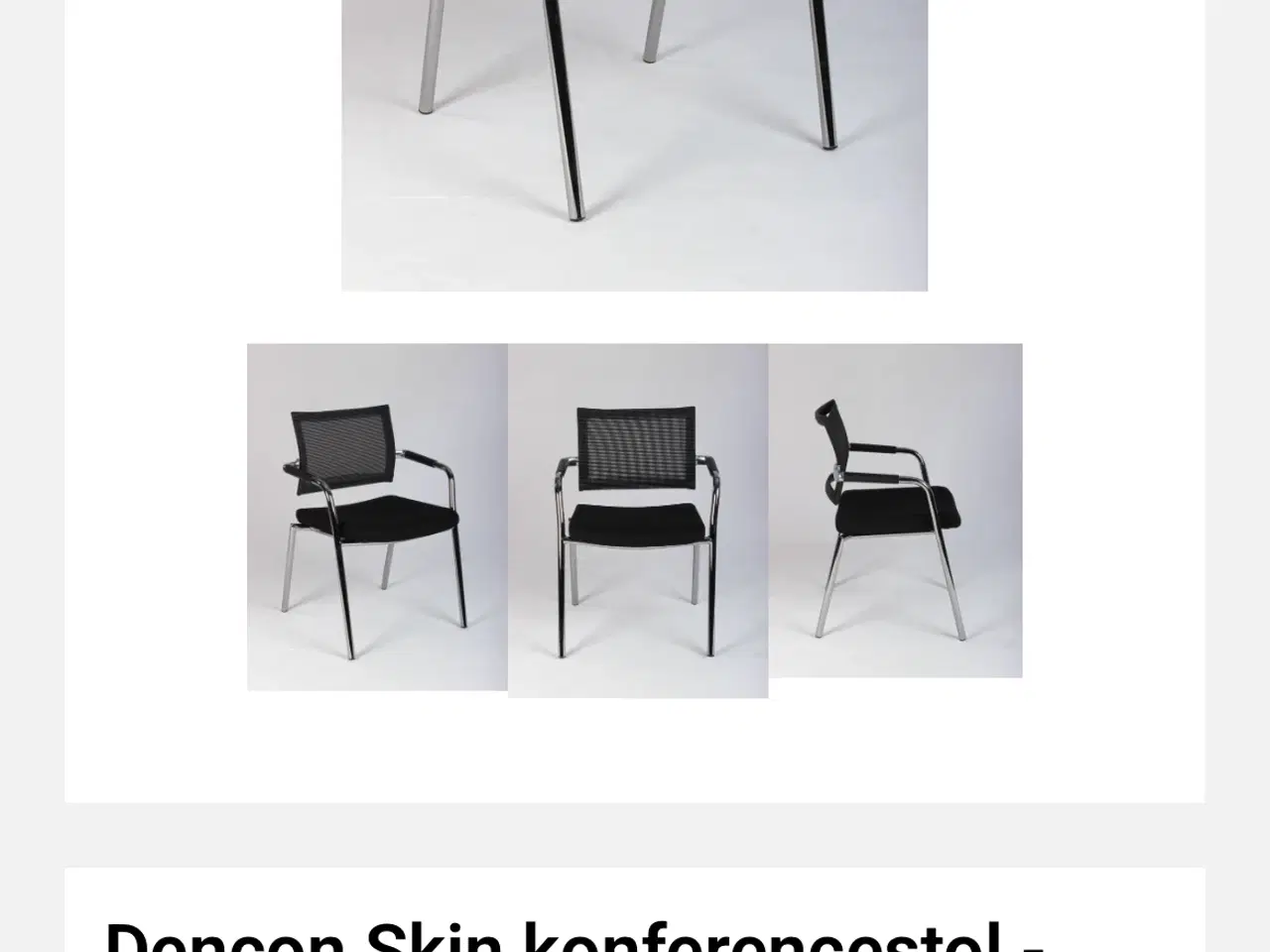 Billede 15 - Rh kontorstole og Dencon skin stole og borde