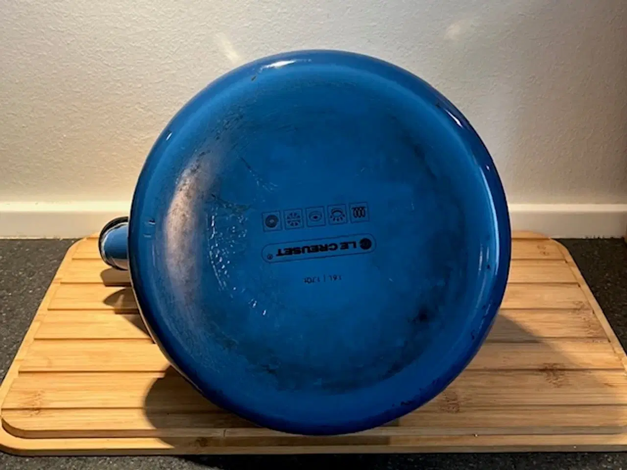 Billede 5 - Le Creuset kedel blå emaljeret stål