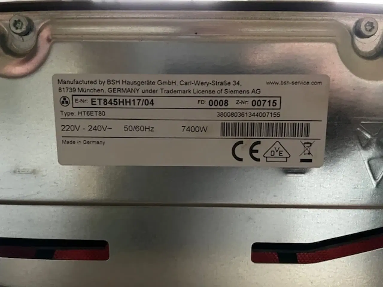 Billede 3 - Siemens iQ300 Keramisk Kogeplade