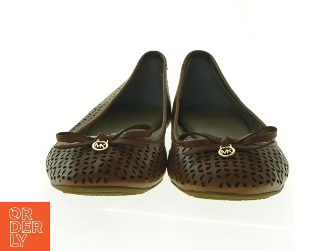 Billede 2 - Brune Michael Kors ballerinasko med udskæringer fra Michael Kors (str. 27,5 cm)