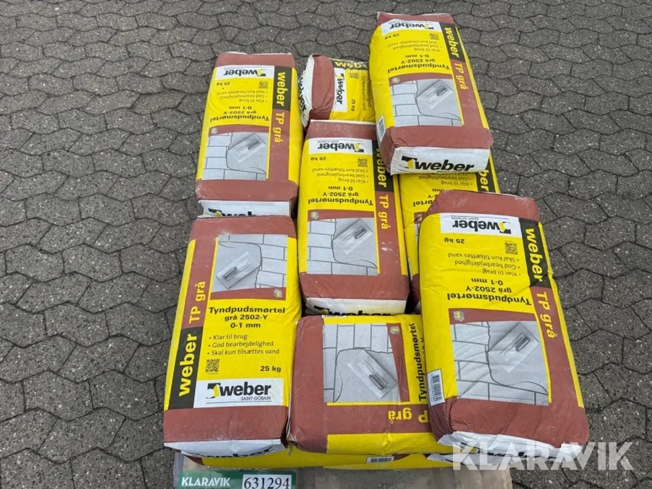 Billede 11 - Tyndpudsmørtel Weber 2502-Y