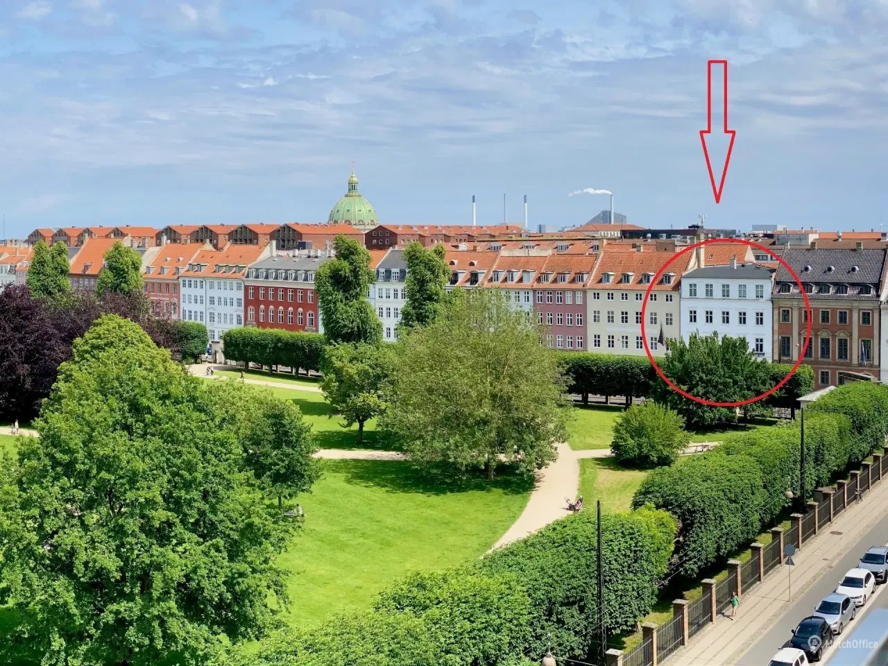 Billede 1 - Kongens Have 5 min fra Nørreport (11 - 150m2)