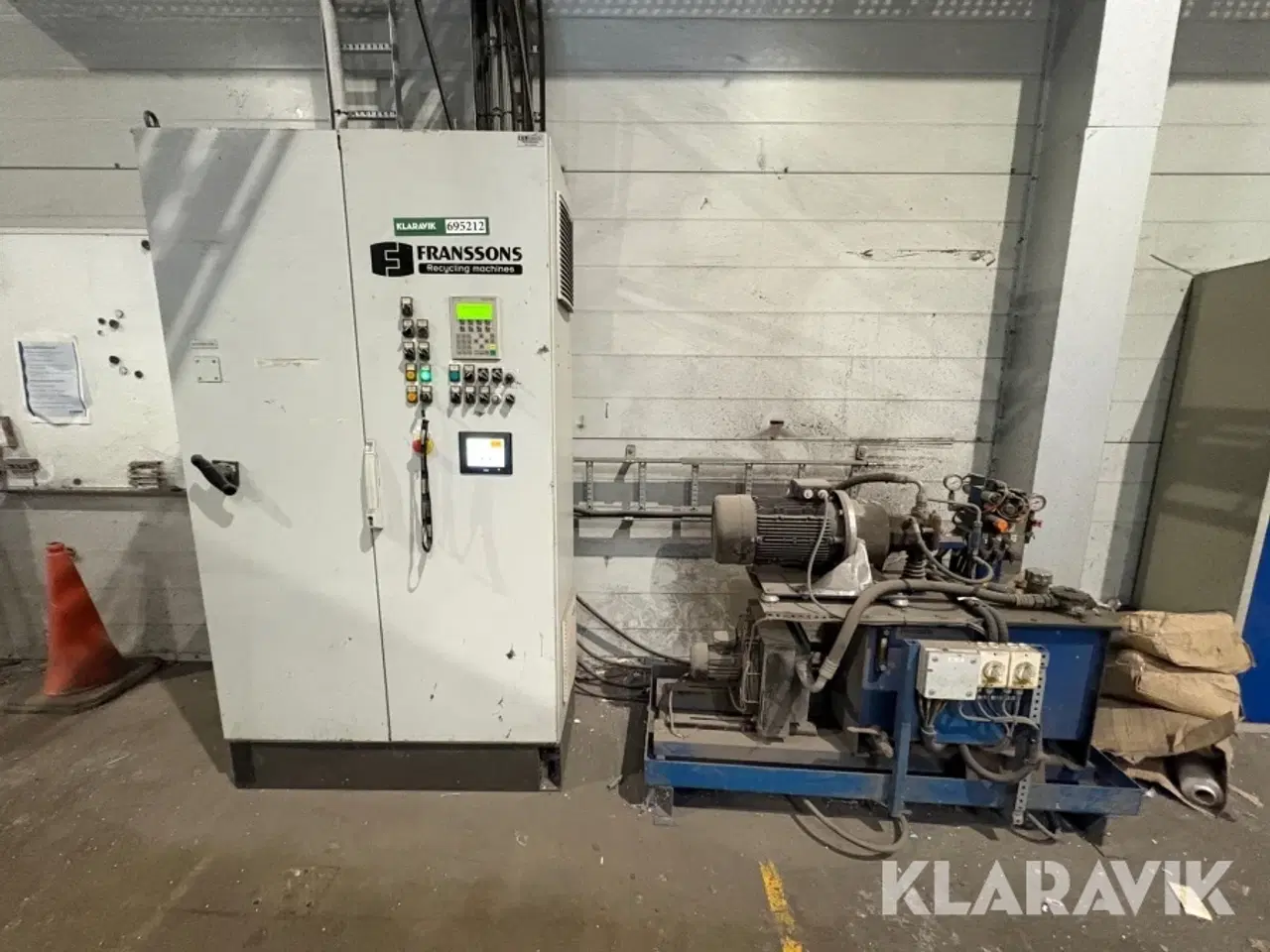 Billede 7 - Shredder Franssons FRP 203/40-3 med transportbånd