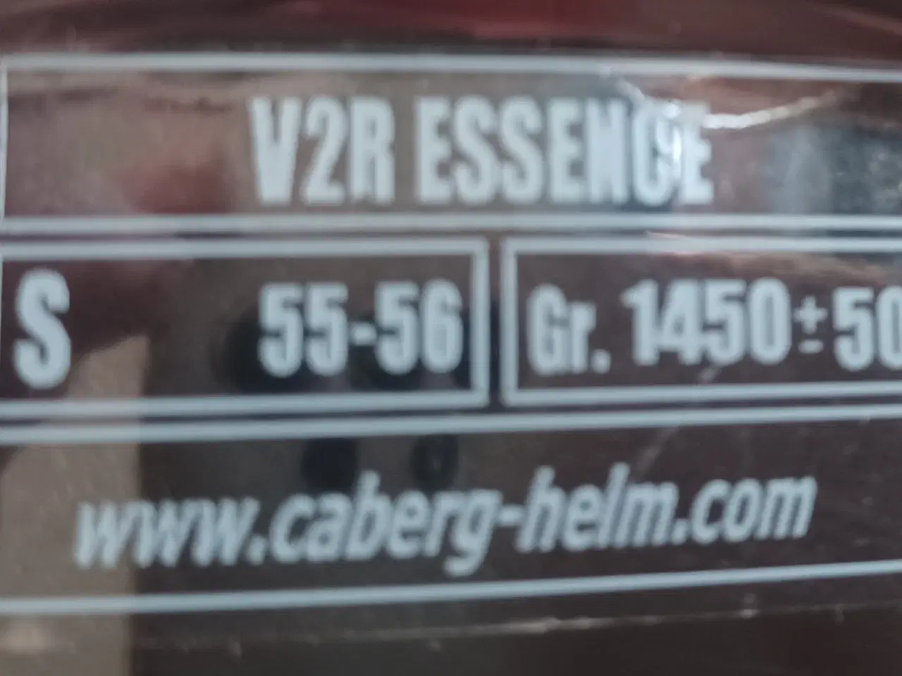 Billede 5 - Caberg styrthjelm sort med mønster, str S