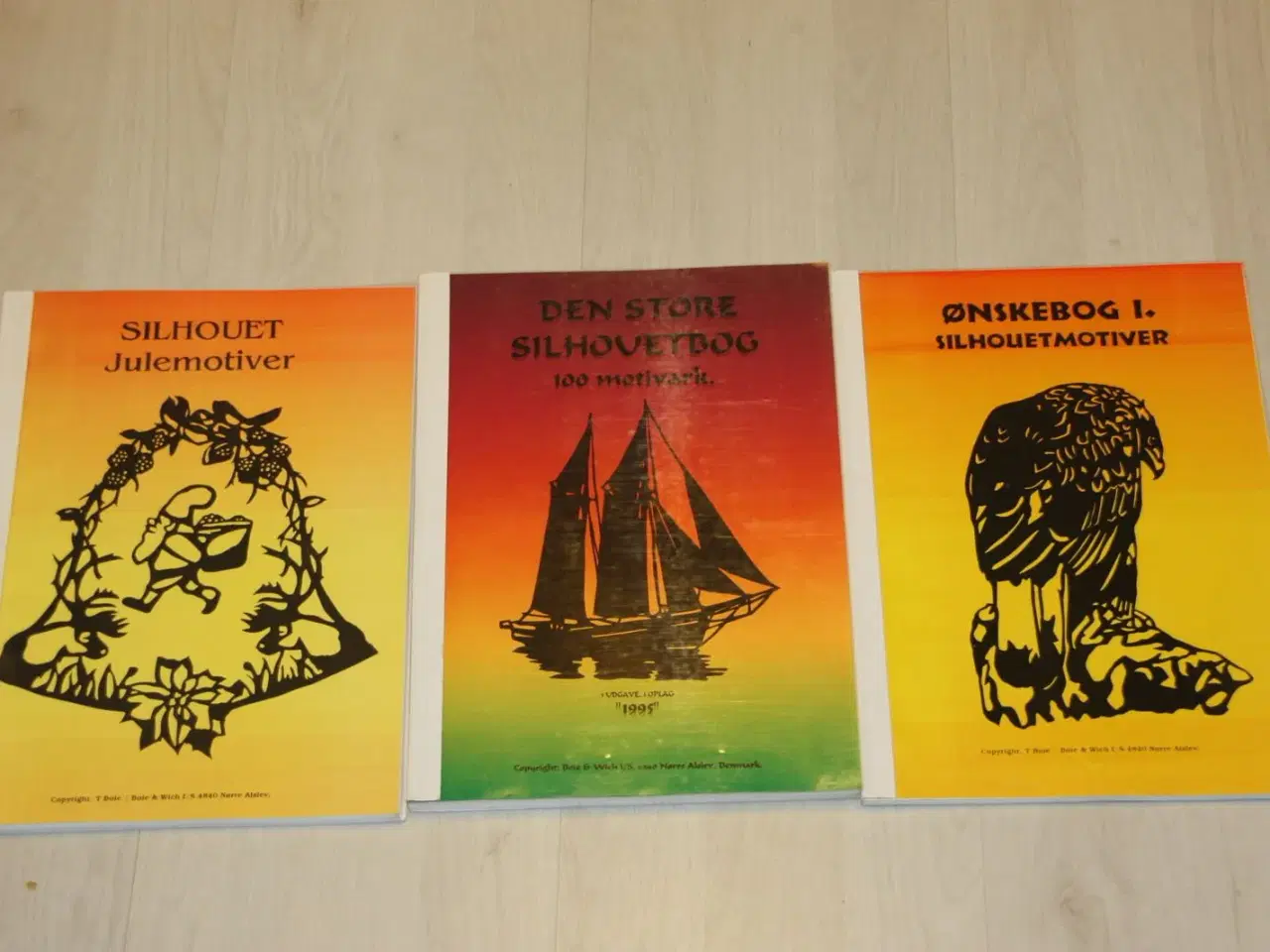 Billede 1 - Silhouetmotiver Ønskebog 1