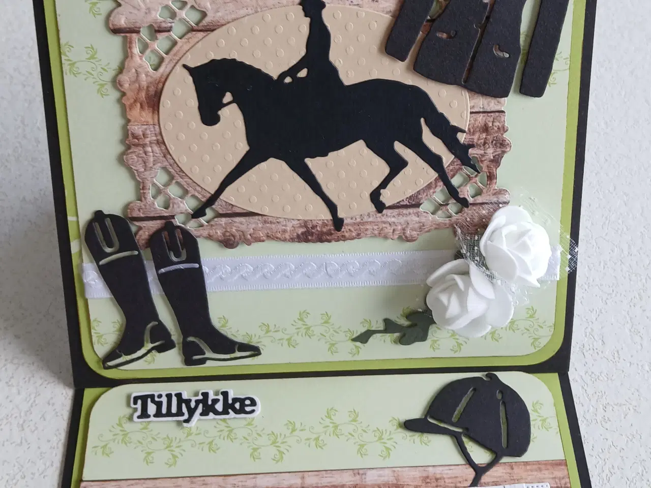 Billede 6 - Heste kort med tillykke på sælges.