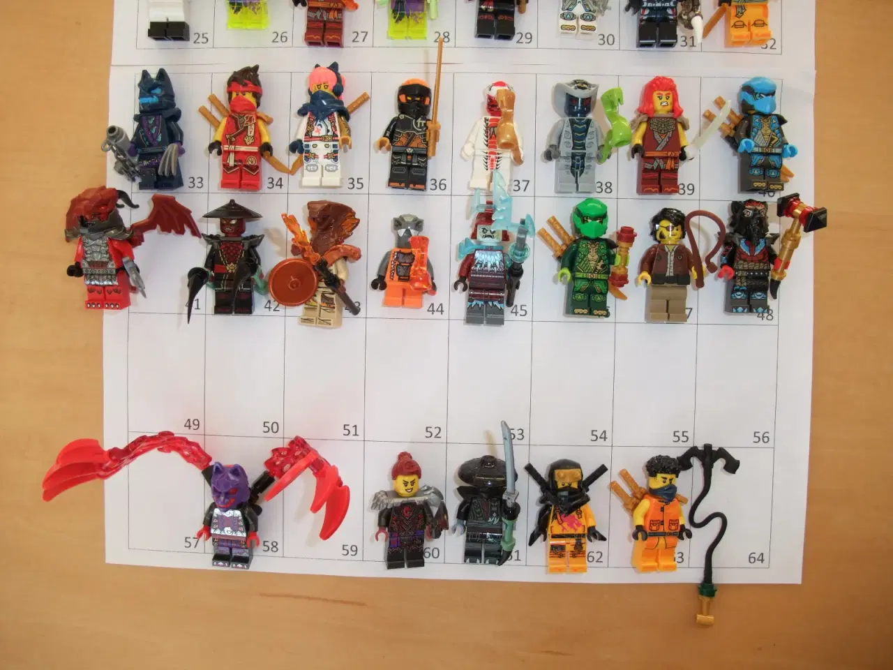 Billede 3 - Lego Ninjago Figurer 