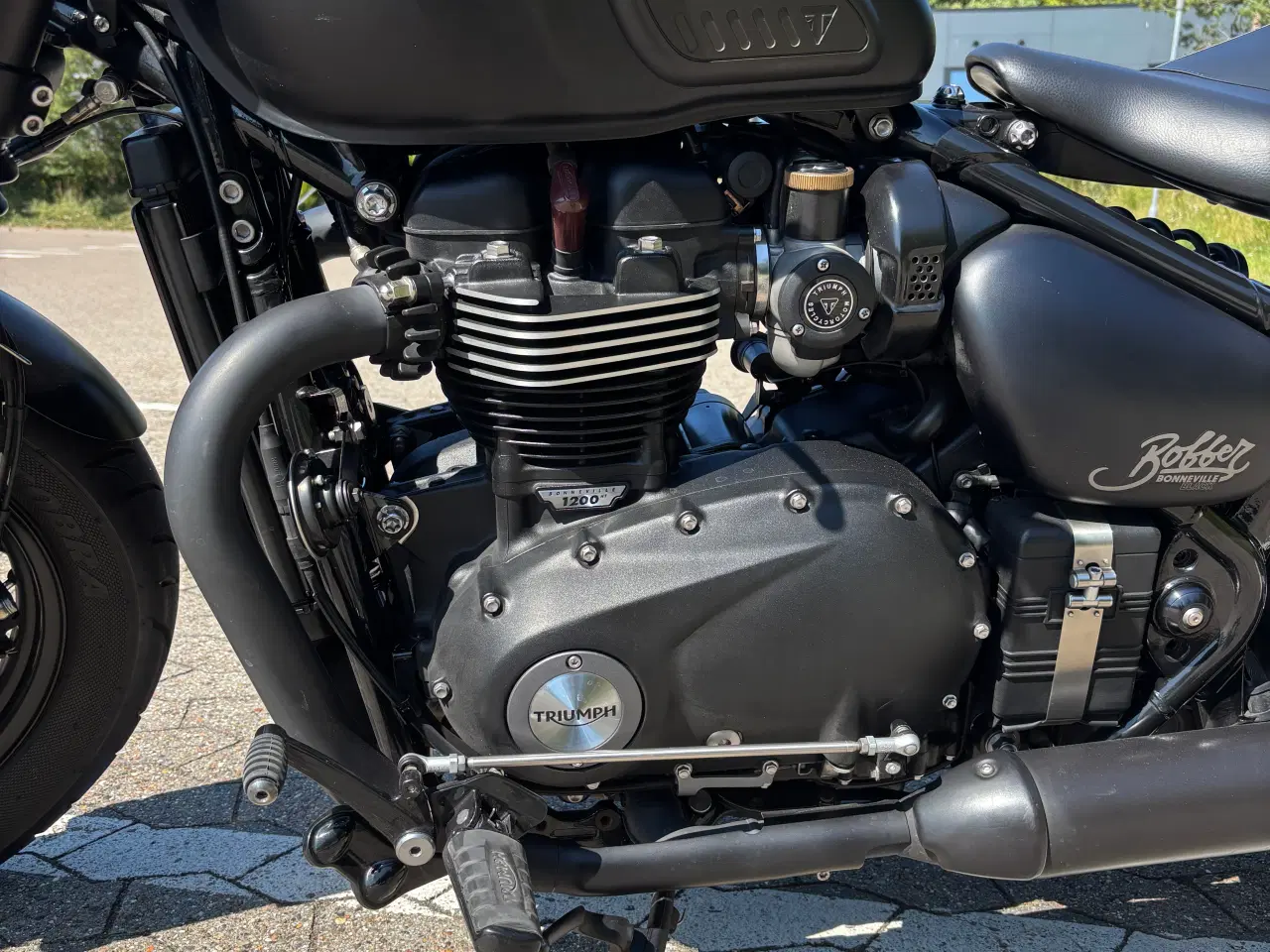 Billede 2 - TRIUMPH Bonneville Bobber Black