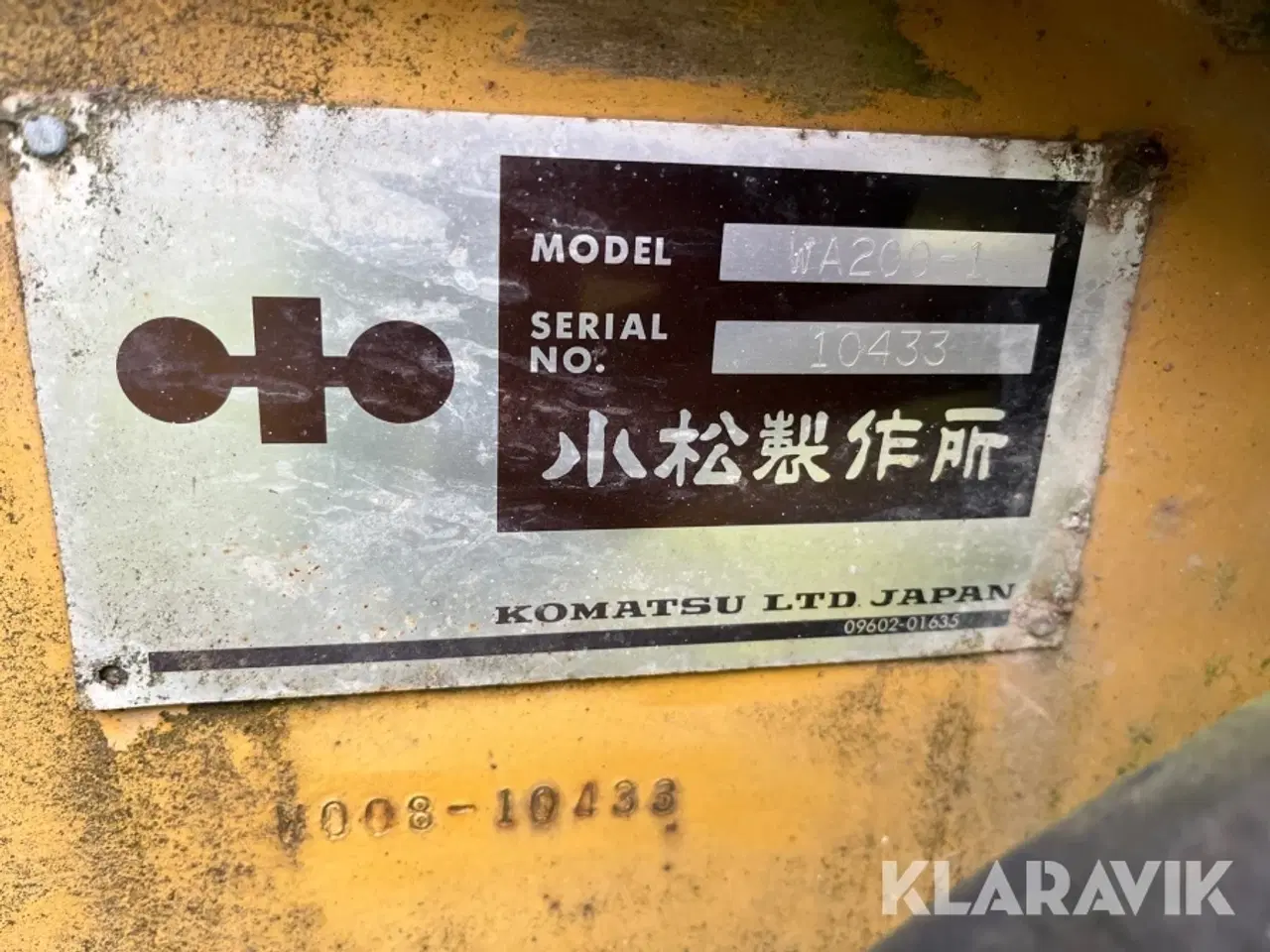 Billede 7 - Gummiged Komatsu WA200-1