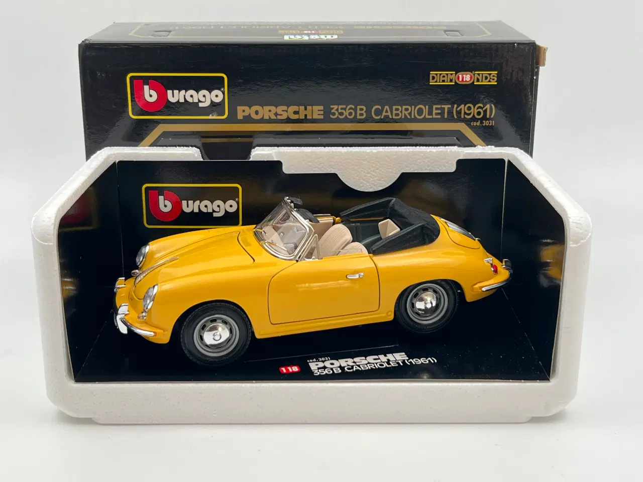 Billede 8 - 1961 Porsche 356 B Cabriolet - 1:18