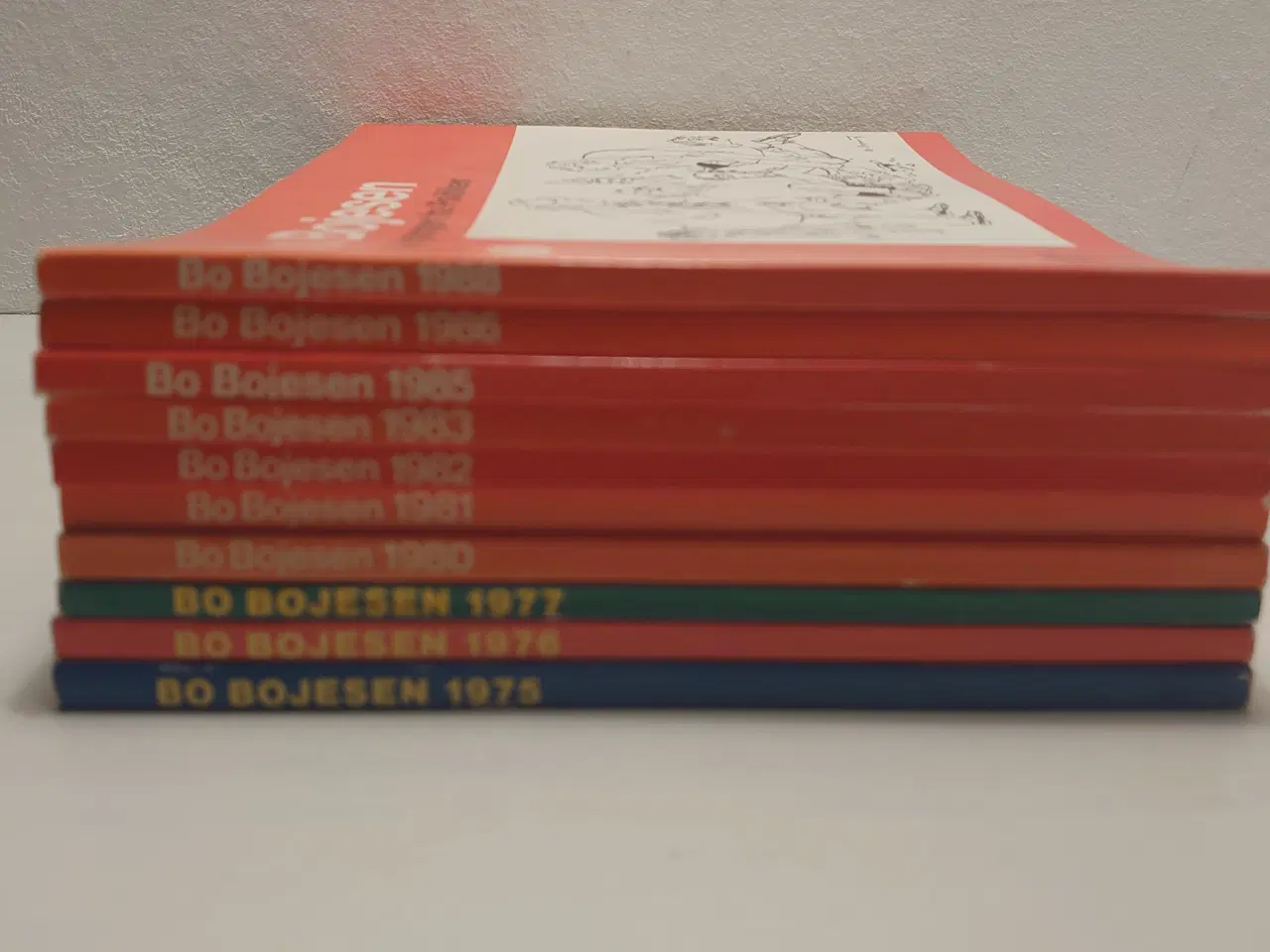 Billede 6 - Bo Bojesen: 10 stk årbøger fra år 1975-1988.