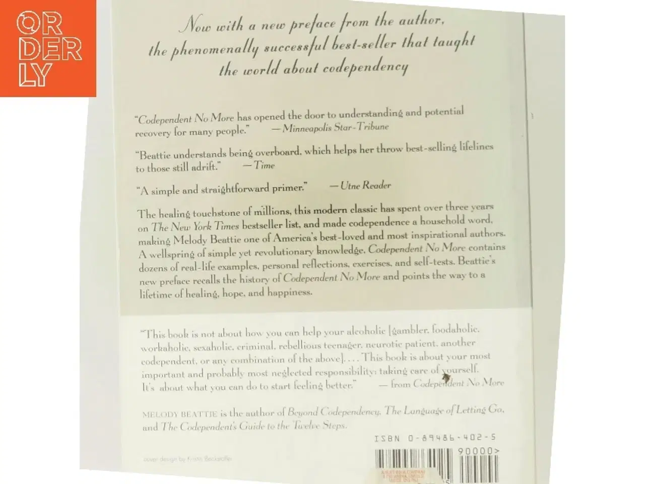 Billede 3 - Codependent No More : How to Stop Controlling Others and Start Caring for Yourself af Beattie, Melody (Bog)