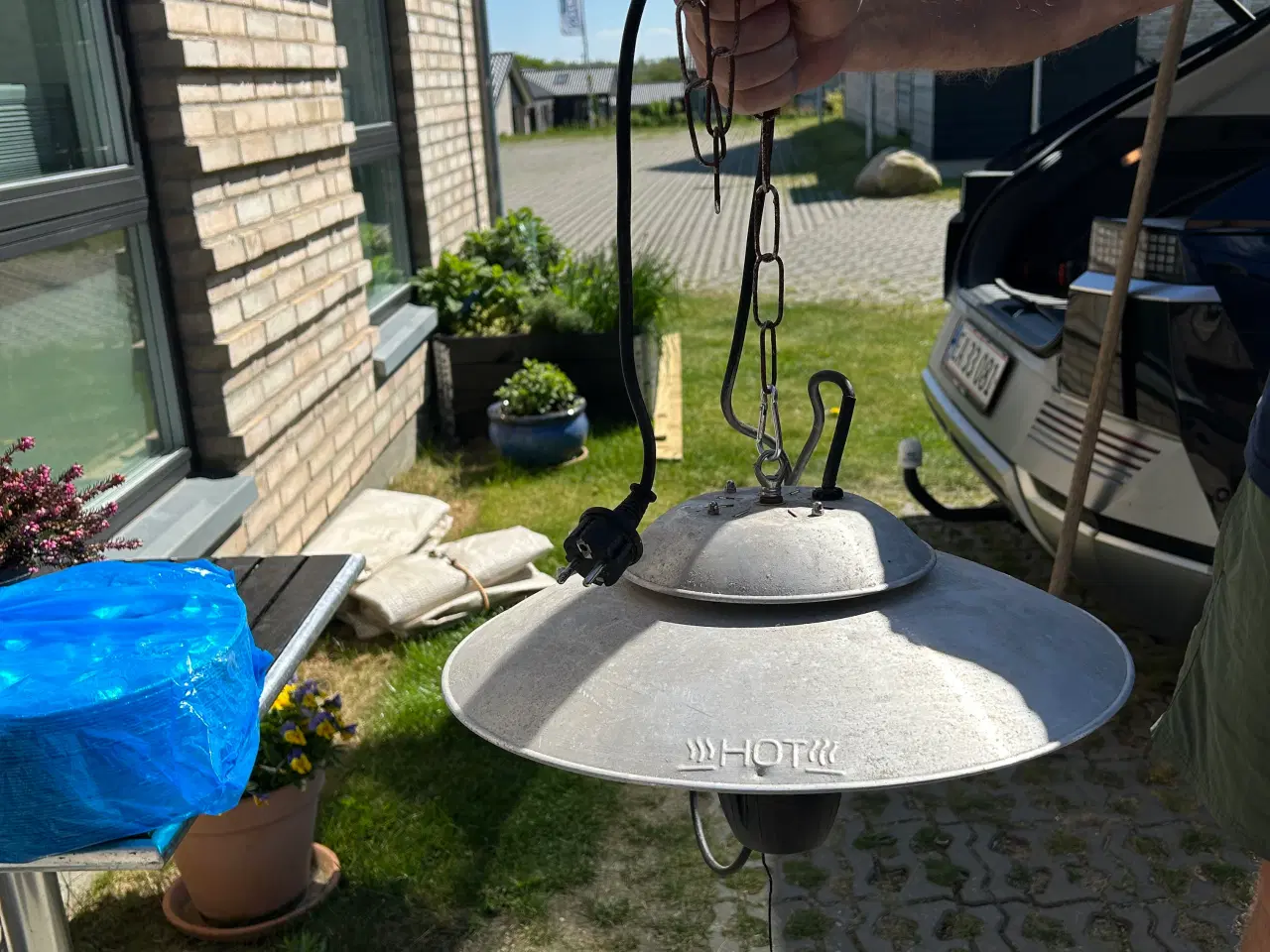 Billede 2 - Terrassevarmer/ lampe
