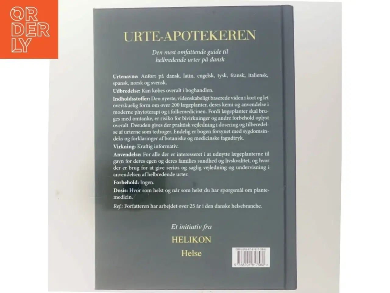 Billede 3 - Urteapotekeren af Fritz Wolder (Bog)