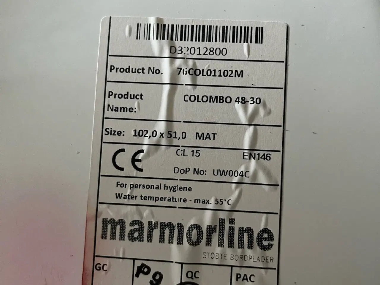Billede 2 - Marmorline håndvask