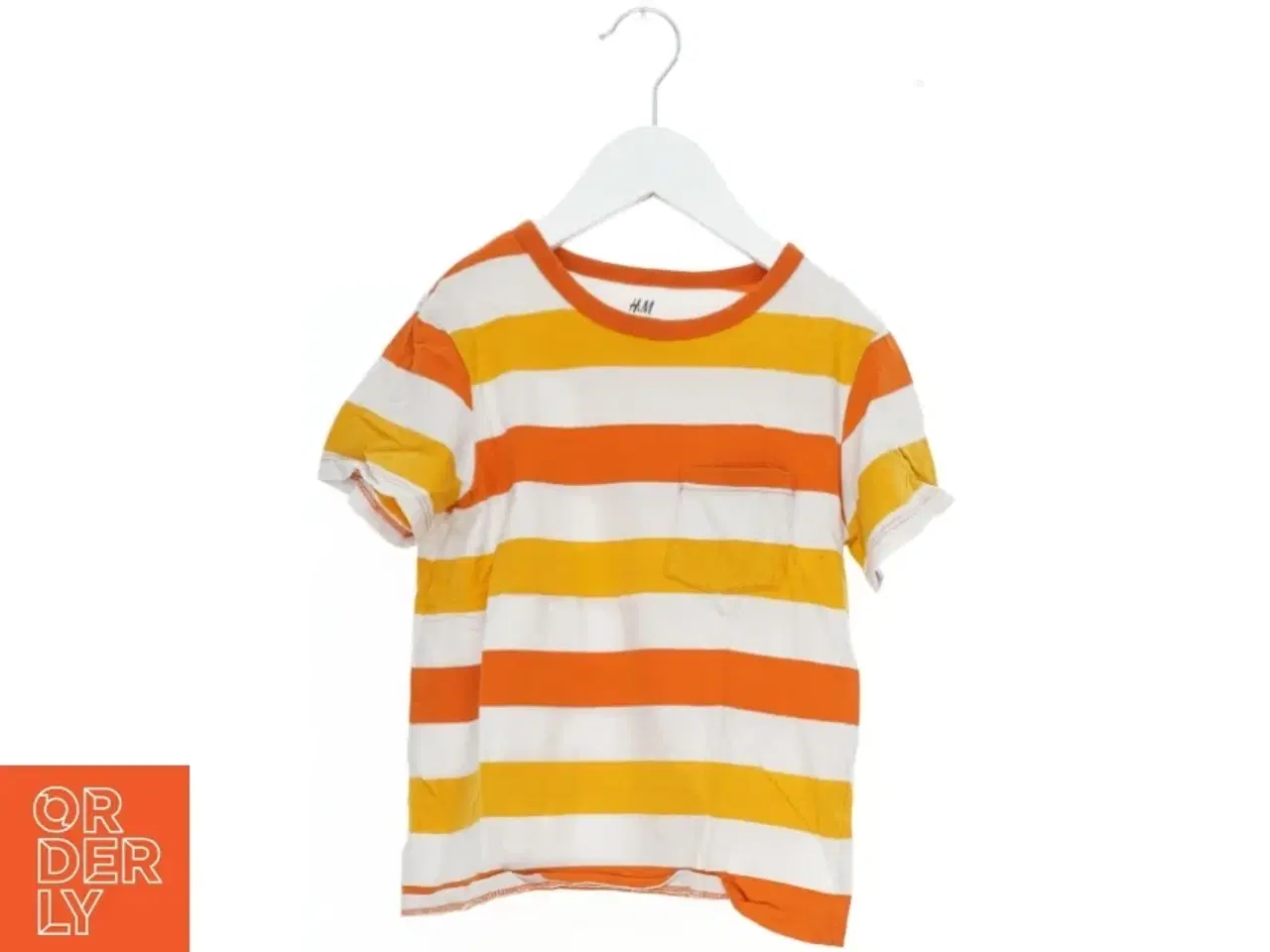 Billede 1 - Stribet T-Shirt fra H&M (str. 122)