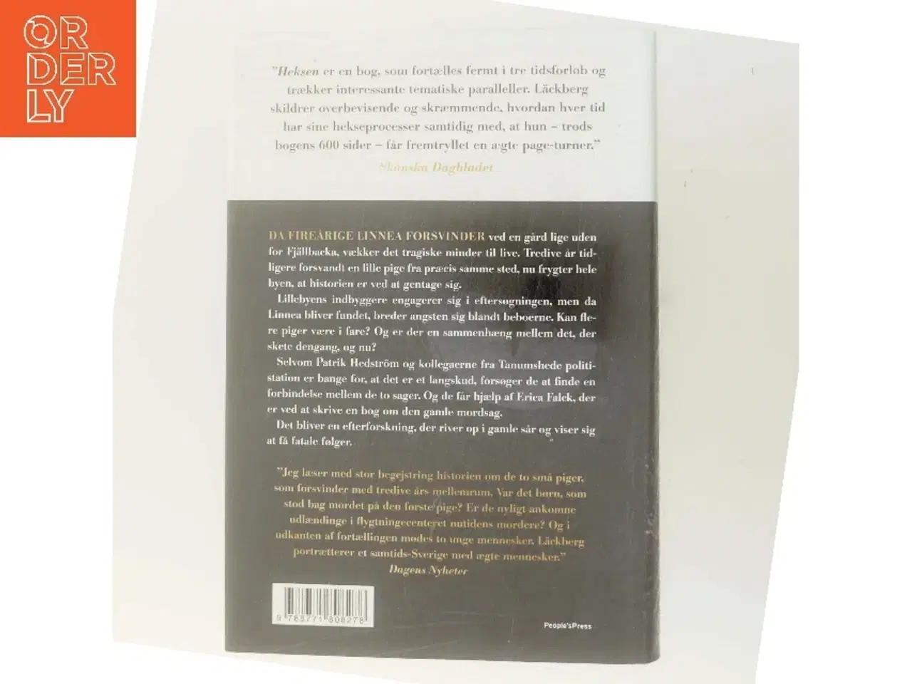 Billede 3 - Heksen : kriminalroman af Camilla Läckberg (Bog)