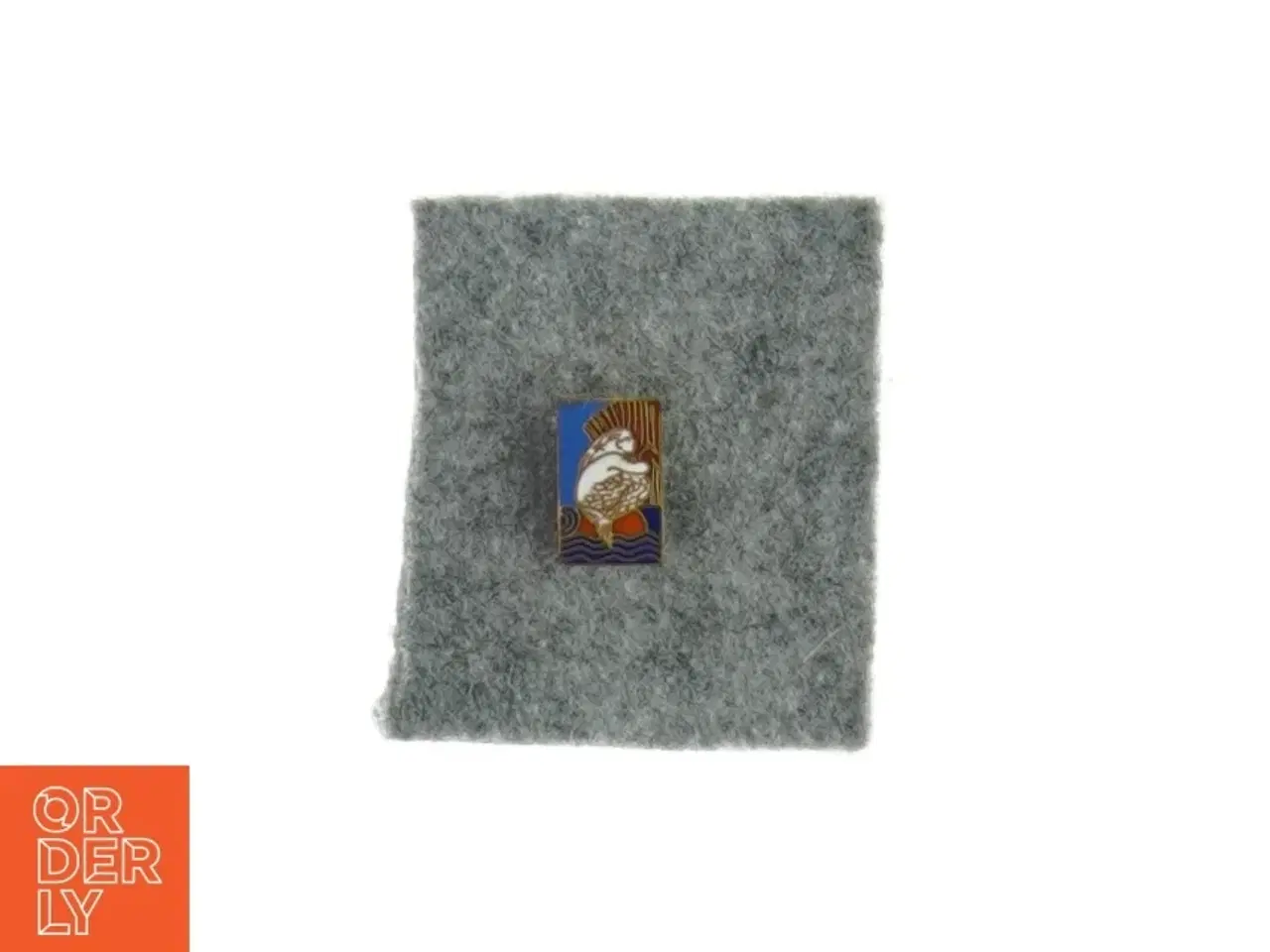 Billede 1 - Lille broche (str. LB 2x1,5 cm)