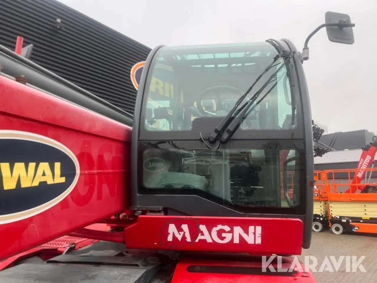 Billede 11 - Rotations Teleskoplæsser Magni RTH5.26 med Kranspil/Mandskabskurv/Gafler