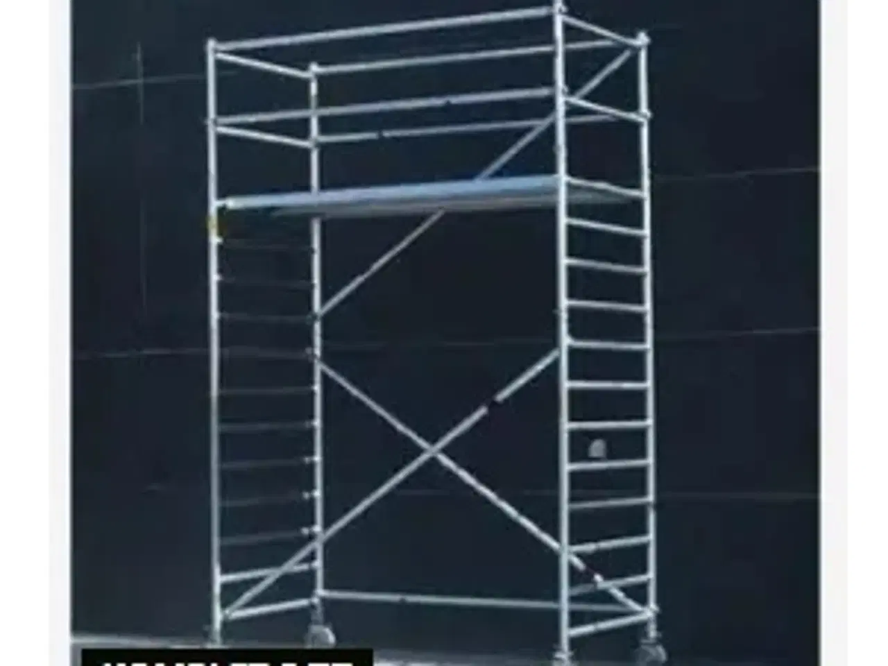 Billede 1 - Komplet Alu-rullestillads, mrk. Vinderup