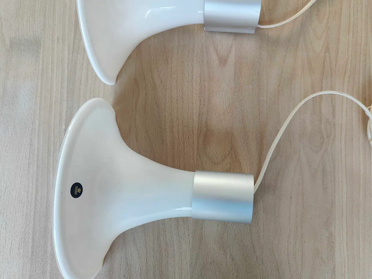 Billede 1 - Holmegård lamper to stk