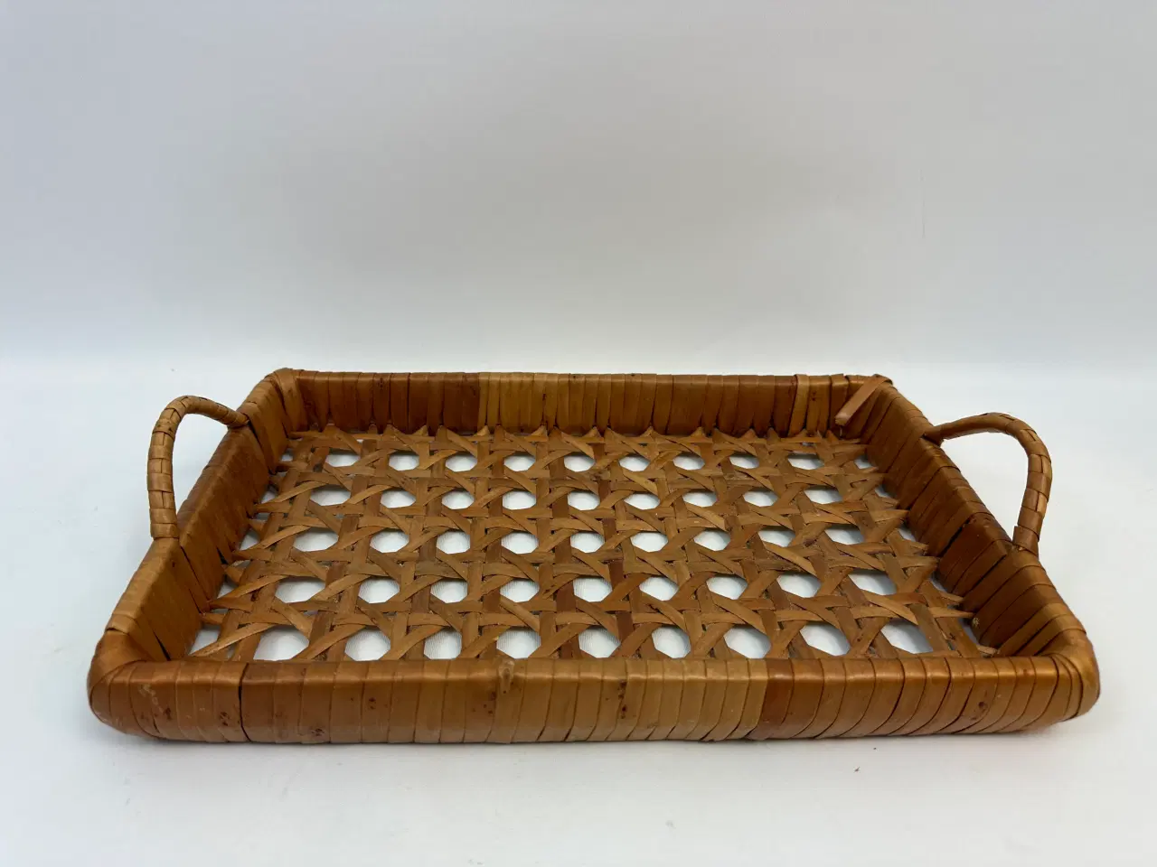 Billede 1 - Retro serveringsbakke / bakke flet