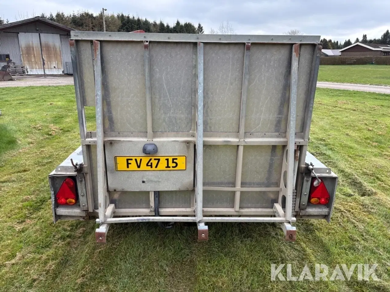 Billede 3 - Maskintrailer Ifor Williams GX 105Ramp 2700 kg. - 2 akslet