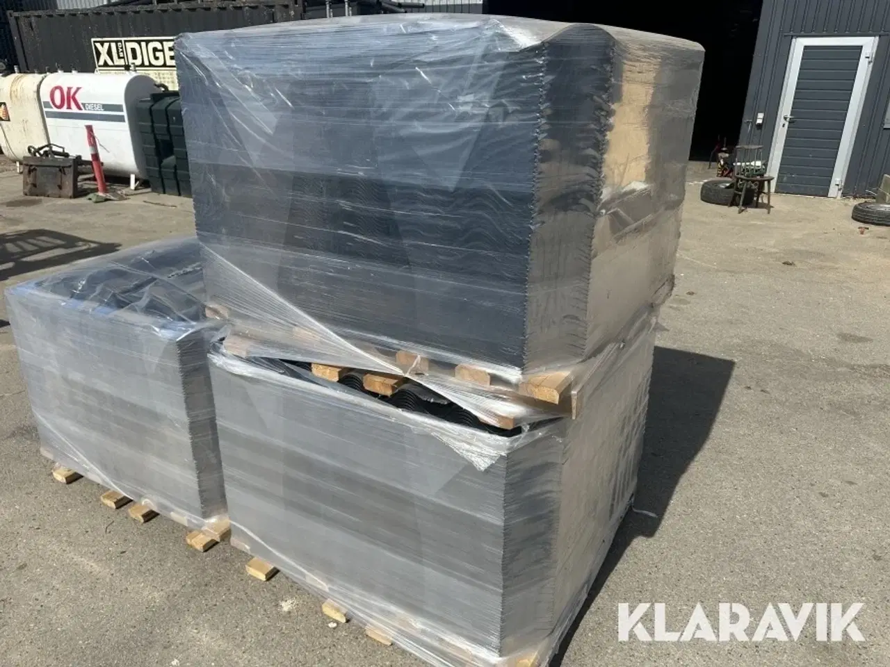 Billede 10 - Bølgeplade Euronit 700T HJ/HU Sort - 225 styks