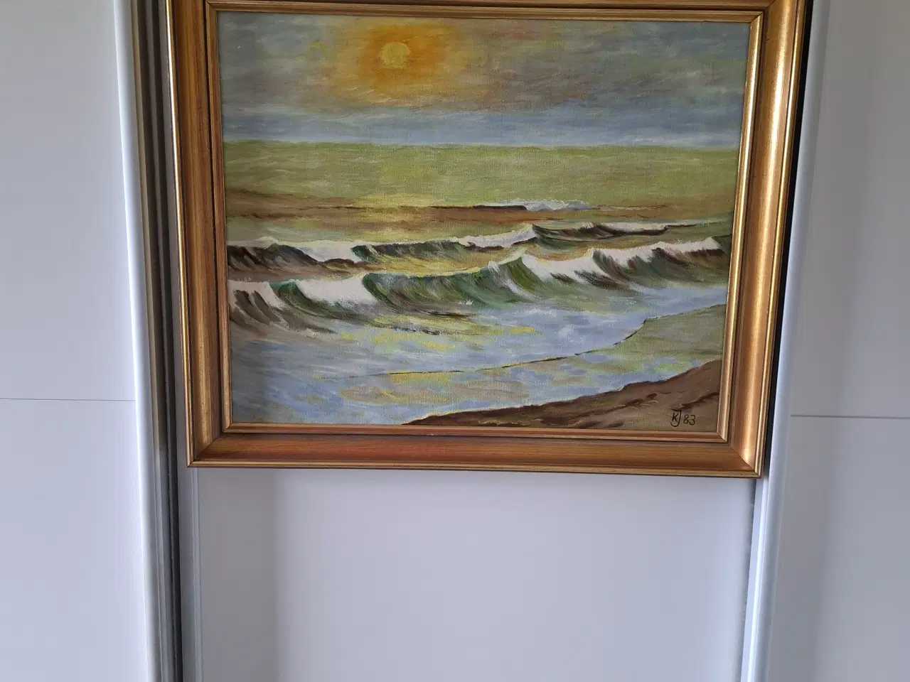 Billede 1 - Oliemaleri på lærred