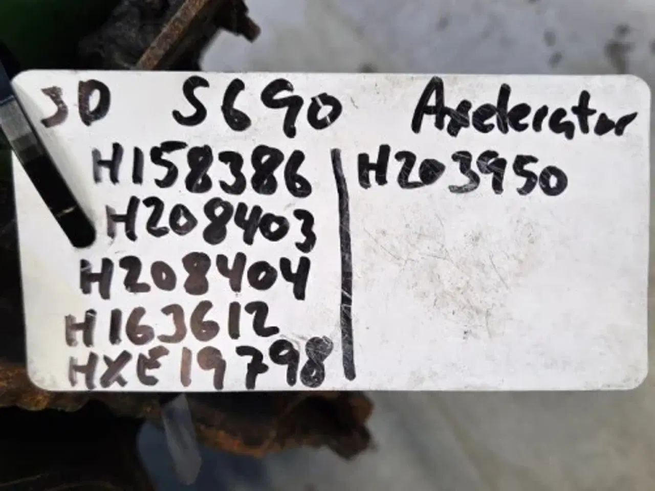Billede 2 - John Deere S690 Accelerator H158386